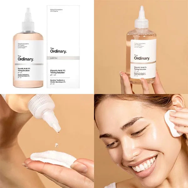 Ácido Glicólico 7% (240ml) – Tónico Exfoliante Iluminador