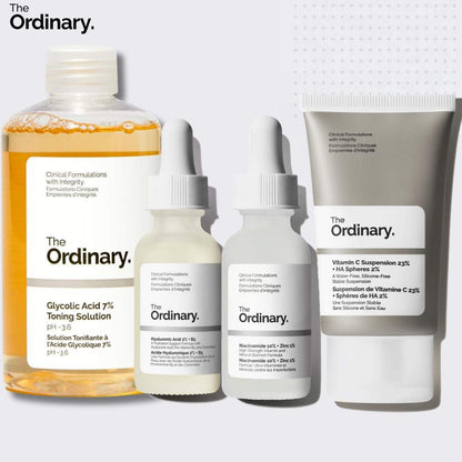 Kit Renovación Intensiva - (Exfoliación + Hidratación + Manchas + Luminosidad)